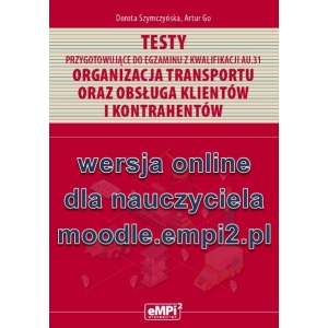 Testy przygotowujące do egzaminu z kwalifikacji AU.31 – wersja ONLINE z rozwiązaniami dla nauczyciela OFERTA SPECJALNA