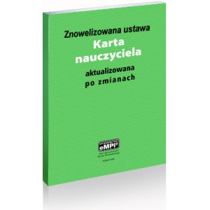 Znowelizowana ustawa Karta nauczyciela po zmianach z 30 sierpnia 2023 r.