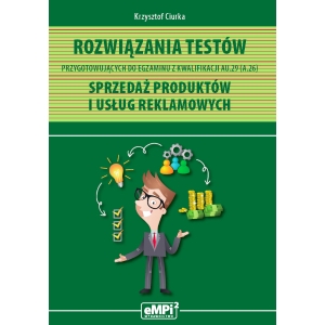 Rozwiązania testów przygotowujących do egzaminu z kwalifikacji AU.29 (A.26)* - WYŁĄCZNIE DLA NAUCZYCIELI ZAWODU (wysyłka na adres szkoły)