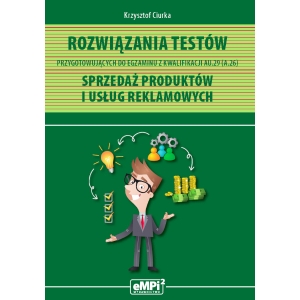 Rozwiązania testów przygotowujących do egzaminu z kwalifikacji AU.29 (A.26)* – WYŁĄCZNIE DLA NAUCZYCIELI ZAWODU (wysyłka na adres szkoły)